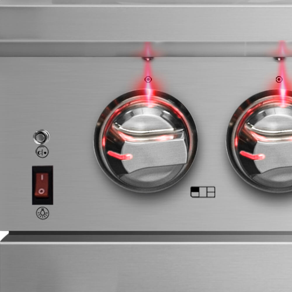 Illuminated Control Knobs