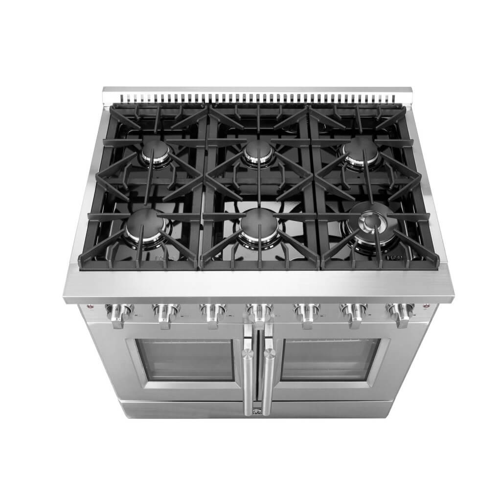 Massive Iron Grill Cooktop