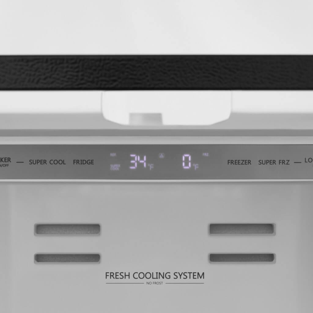 Adjustable Refrigerator/Freezer Temperature 