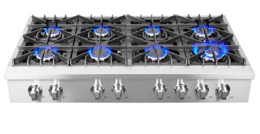 FCTGS5737-48 Forno Stainless Steel Gas Rangetop Sealed Burners (1)